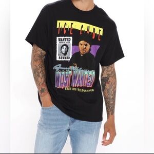 Ice Cube “America’s Most Wanted”‎ Graphic Tee Black Men’s Size L